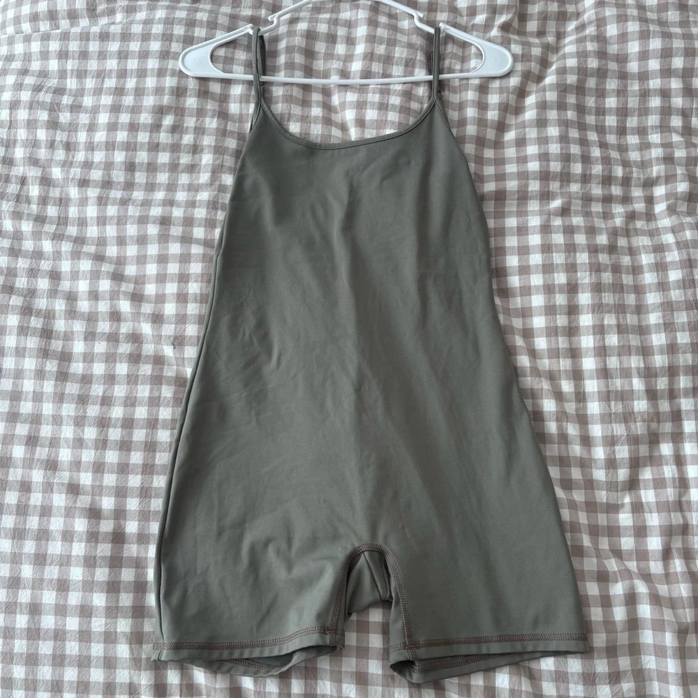 AE | Olive Green Women's Sleepwear/lounge/workout Romper - Picture 2 of 7